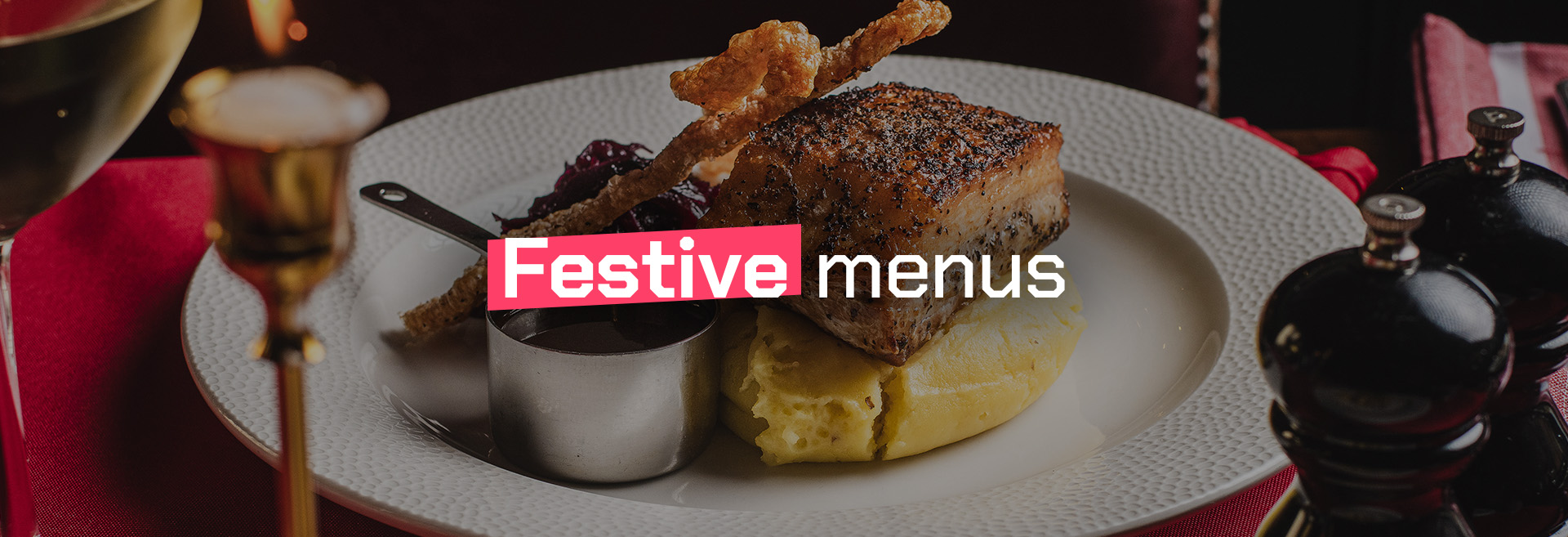 Festive Christmas Menu at Nation of Shopkeepers 